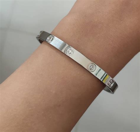 Stainless Steel Love Bracelet for Women 